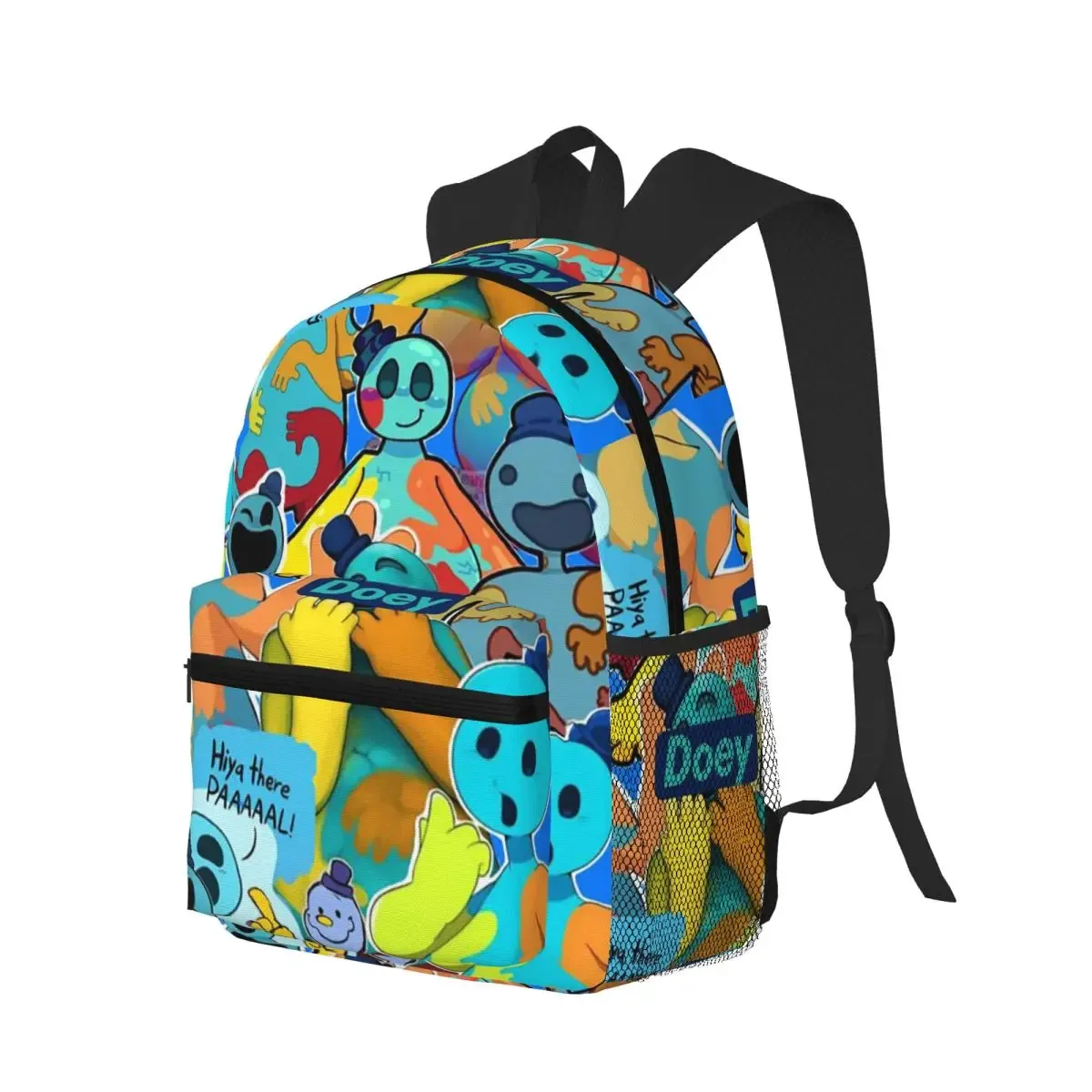 doey doughman horror pianosaurus sac à dos pour étudiants, sac d'école, sac à dos de randonnée, sac de voyage pour hommes et femmes, sac à bandoulière