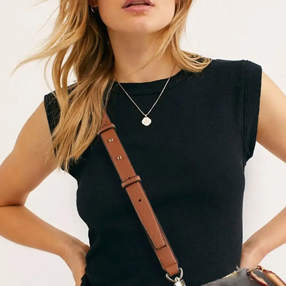 nouvelle sangle de sac à main en cuir pu large et durable, bandoulière pour sac à bandoulière