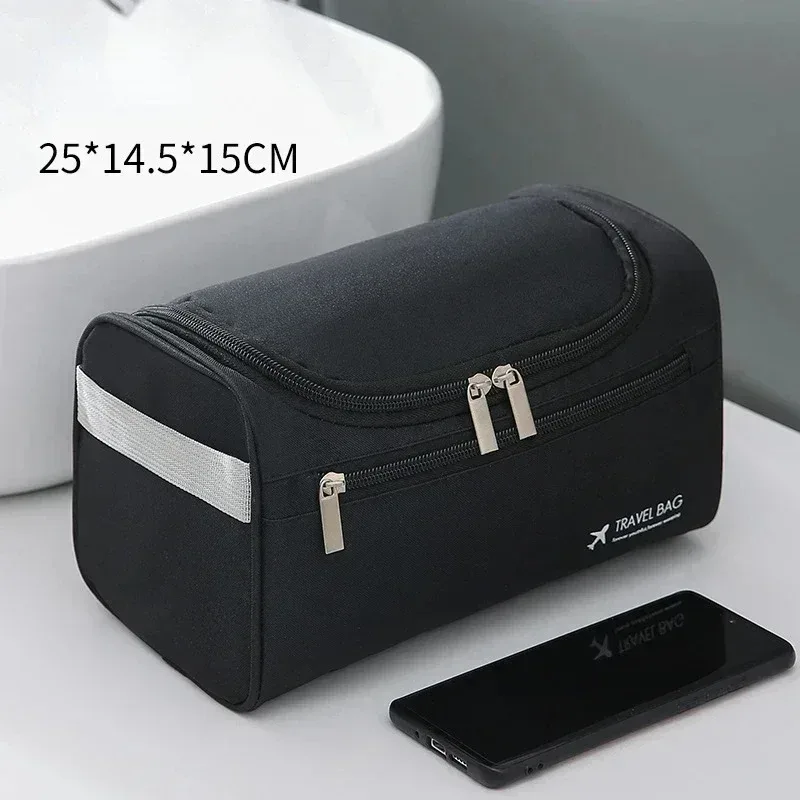 pour voyager grand sac cosmétique trousse de toilette en cuir pour hommes femmes dopp kit hommes trousse de toilette suspendue