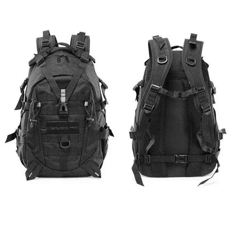 sac à dos multifonctionnel combiné, sac à dos tactique de sport et de voyage à double bandoulière, grande capacité, pour la randonnée