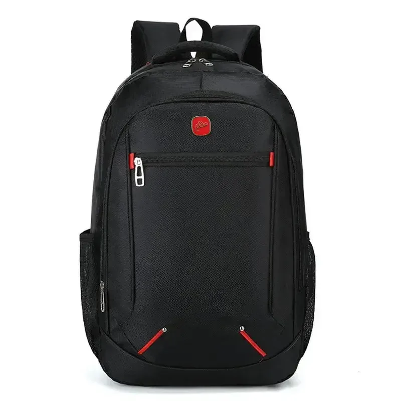 sac à dos scolaire grande capacité pour étudiants, sac à dos décontracté de couleur unie, matériau oxford, nouveau sac à dos pour hommes, sac multifonctionnel simple