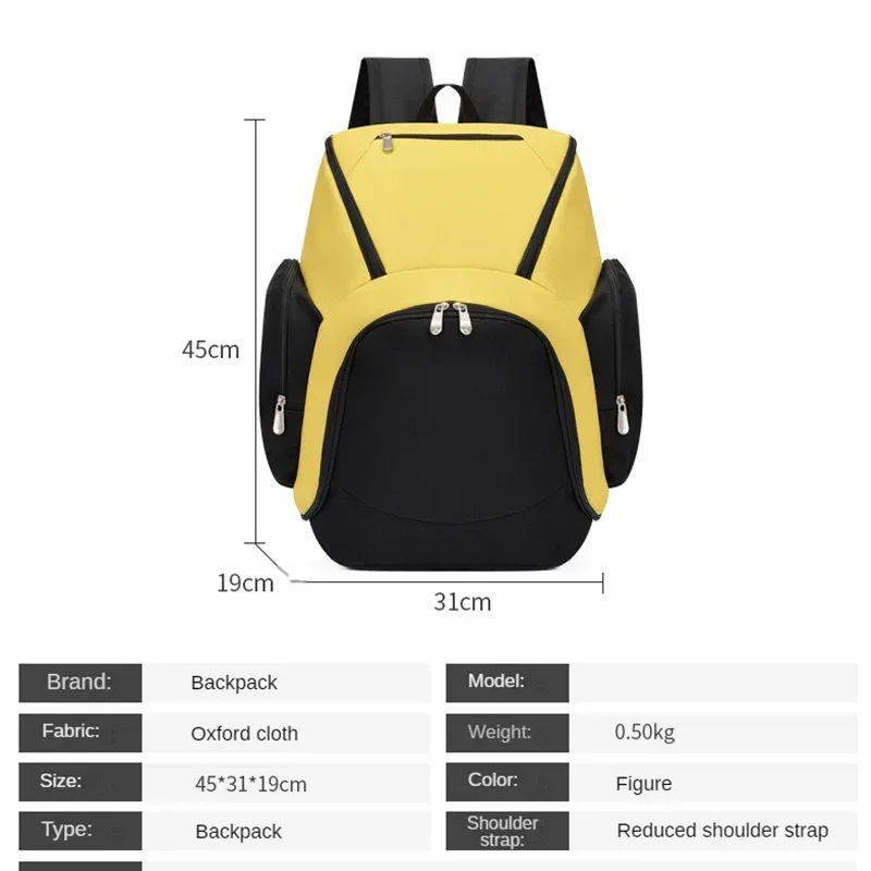 sac à dos de basket-ball pour hommes, impression de photos, entraînement sportif, sac de football, logo personnalisé, impression du motif de nom