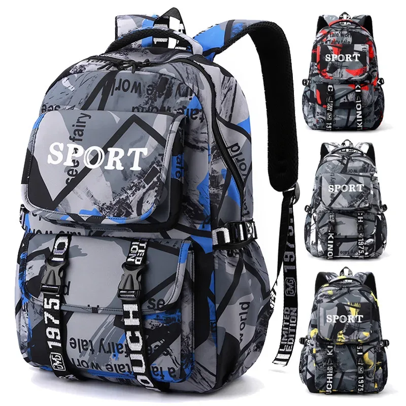sac à dos épais pour garçons et filles, pour lycéens, grande capacité, camouflage, pour collégiens, nouvelle mode 2026