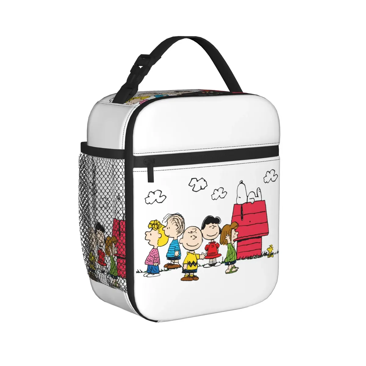s-dog-snoopies cartoon merch sac isotherme pour le déjeuner, sac isotherme pour le travail, sac de rangement pour aliments, boîtes à déjeuner thermiques portables
