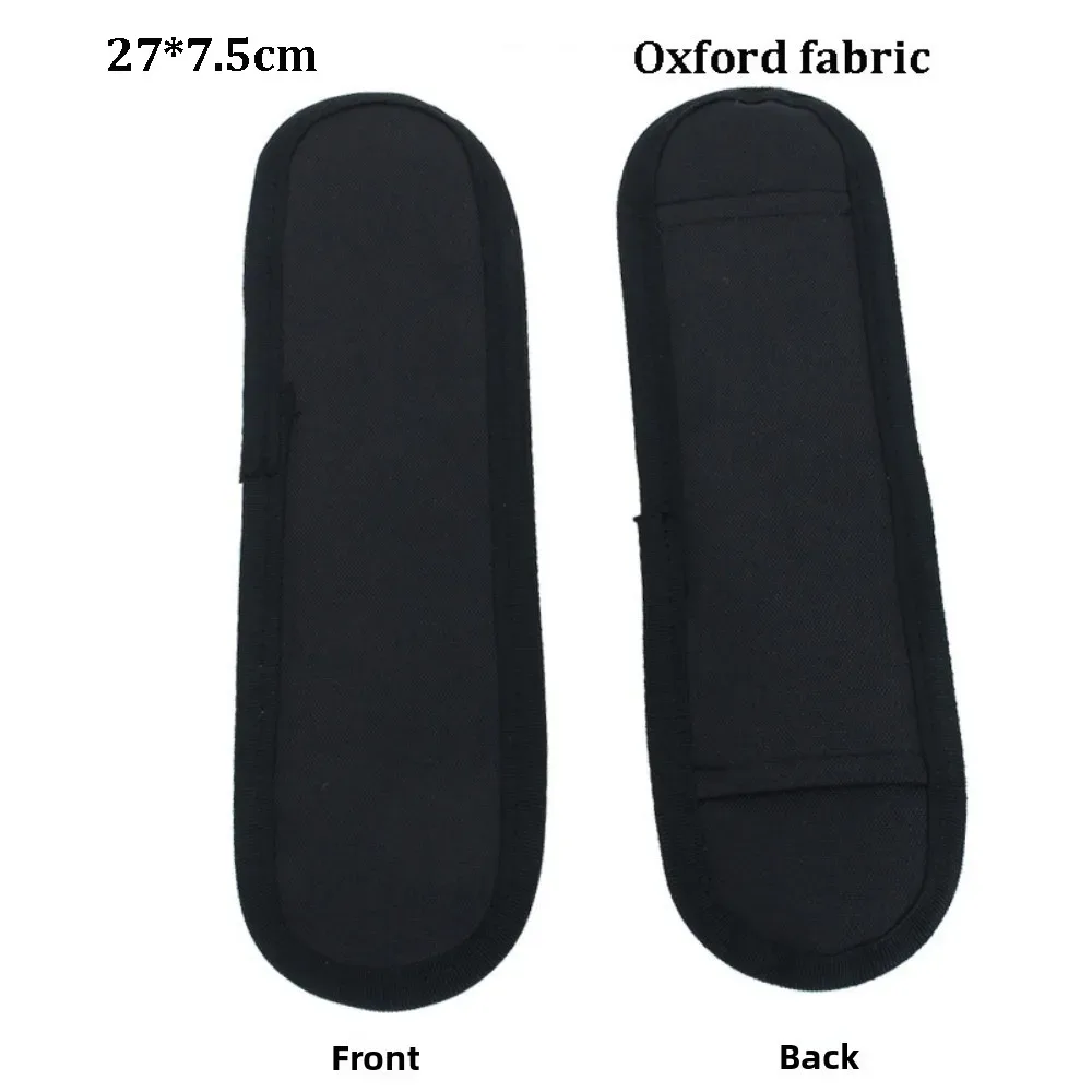 nouvelle bandoulière amovible respirante avec coussin de décompression noir pour sac à dos, antidérapante pour extérieur