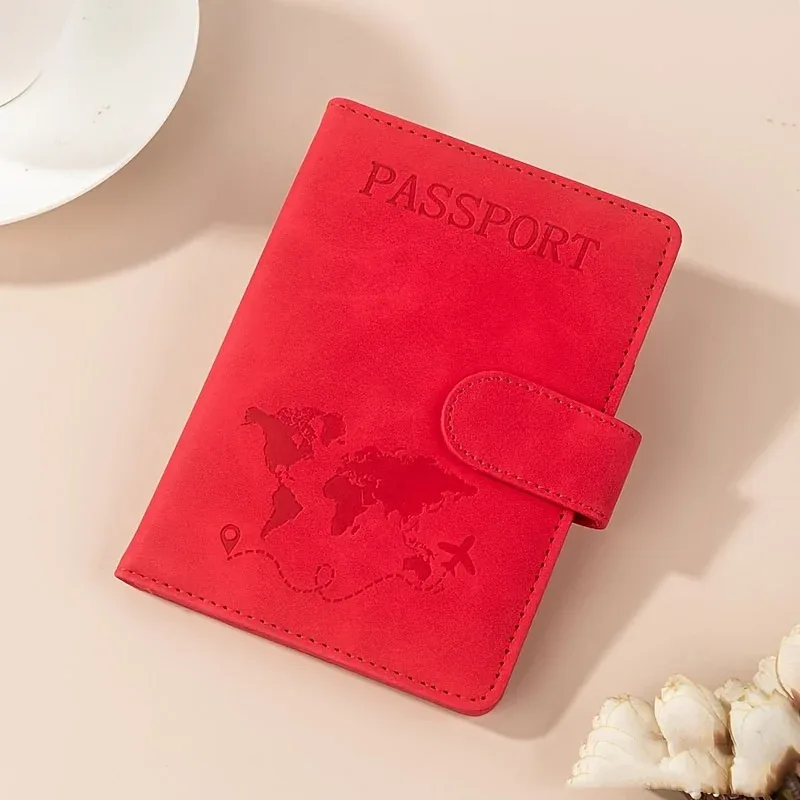 porte-passeport rfid pour voyage femme/homme, joli portefeuille de passeport avec blocage rfid, emplacements pour cartes, étui/porte-passeport rfid, portefeuille de voyage