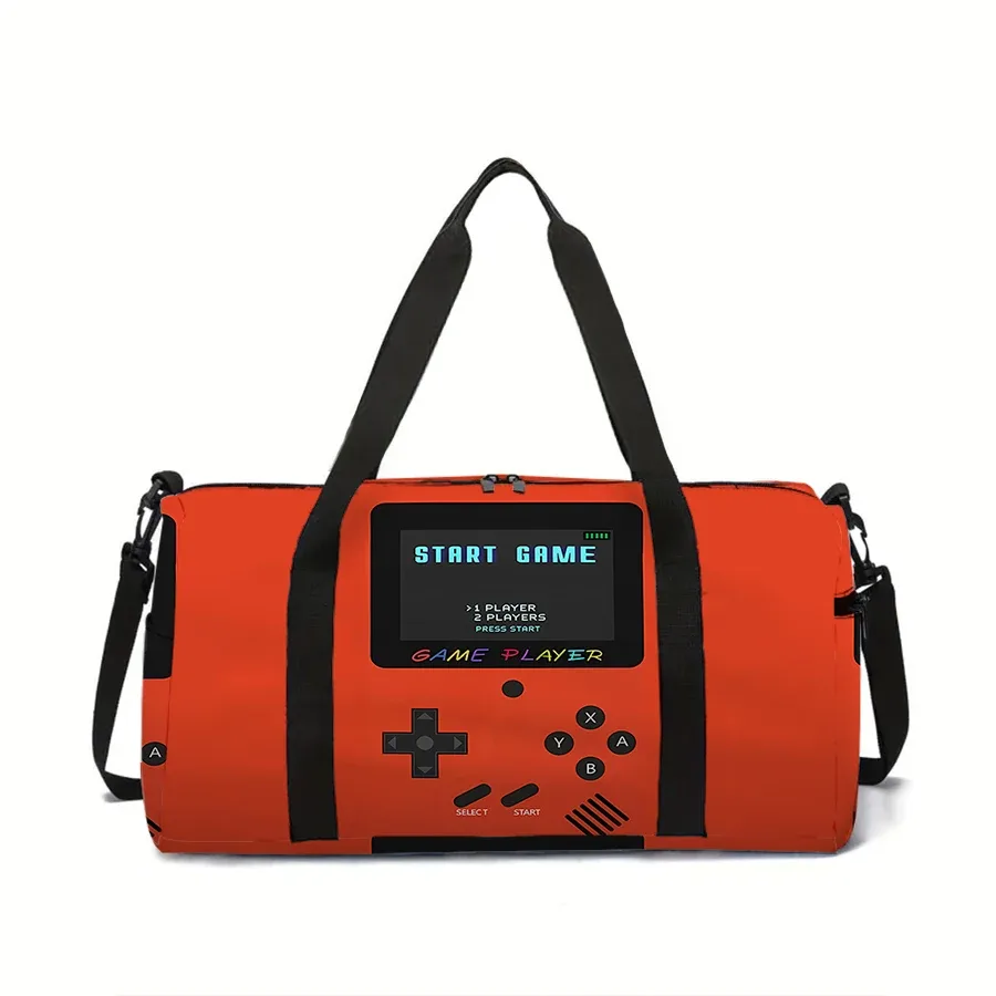 grand sac de voyage pour console de jeux, fourre-tout multifonctionnel, sacs à main imperméables, sacs de sport pour garçons/filles, sac de fitness pour enfants