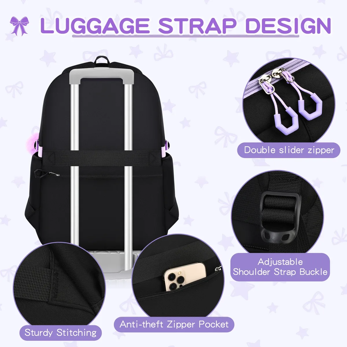 sacs d'école primaire pour filles, cartable kawaii léger pour enfants, sac à dos pour livres, sac à dos de voyage, mochilas, cadeaux
