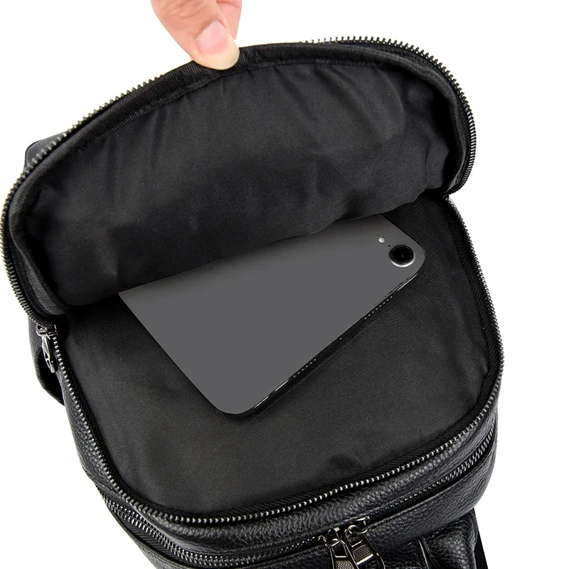 sacs à dos en cuir de vache véritable pour femmes, sac à dos de voyage solide, sac à dos de grande capacité, 100% cuir de vache, mode féminine, luxe