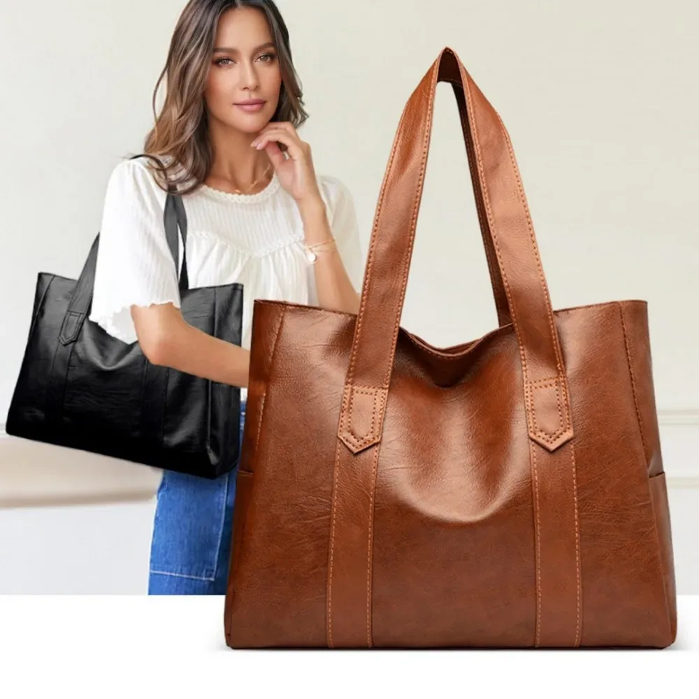 sac à main pour femme tendance - sac à bandoulière spacieux et multifonctionnel avec fermeture éclair de sécurité et cuir synthétique durable