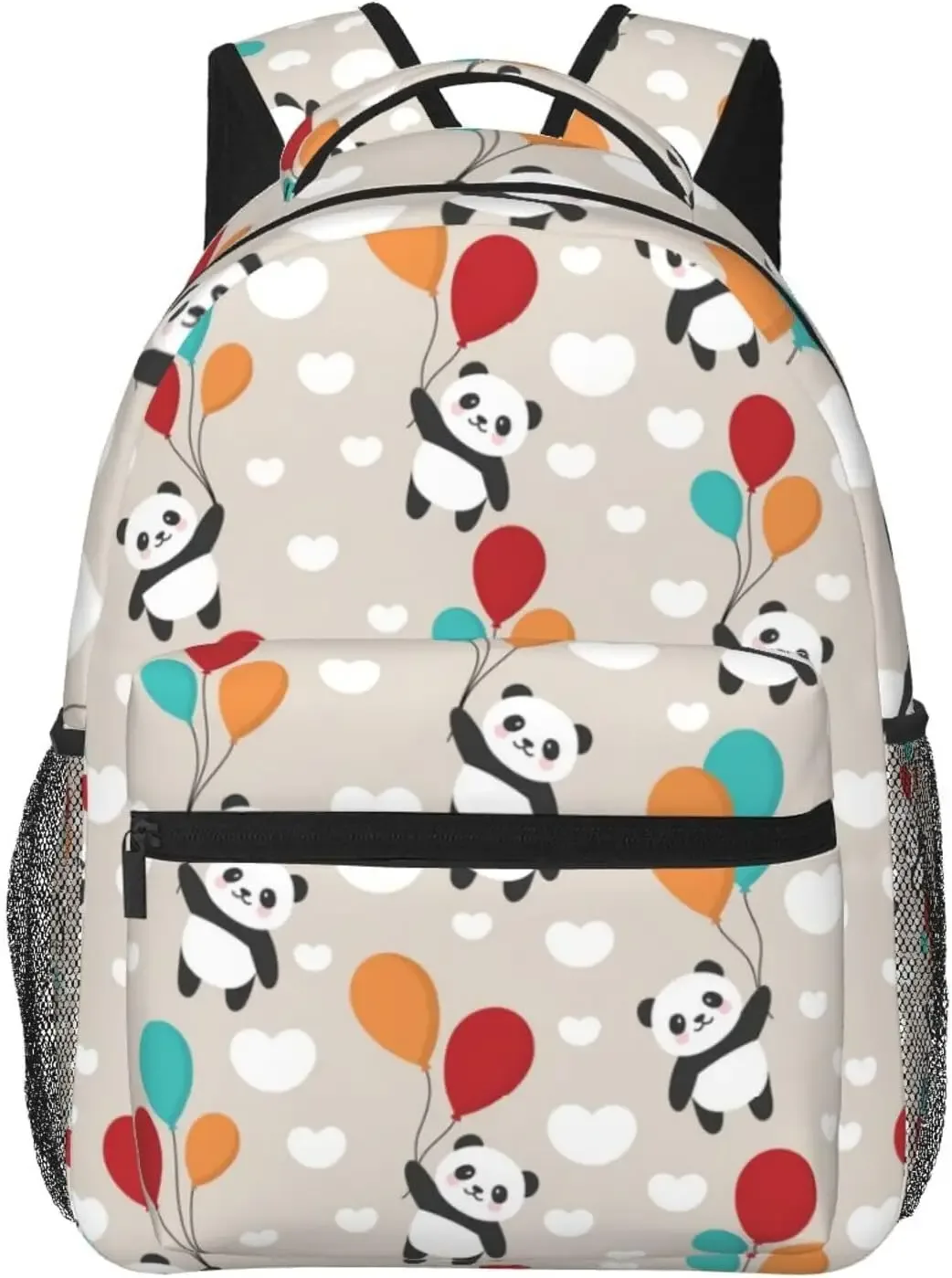 sac à dos panda dessin animé mignon panda sacs à livres pochette d'ordinateur sacs à bandoulière voyage randonnée camping sac à dos pour hommes femmes