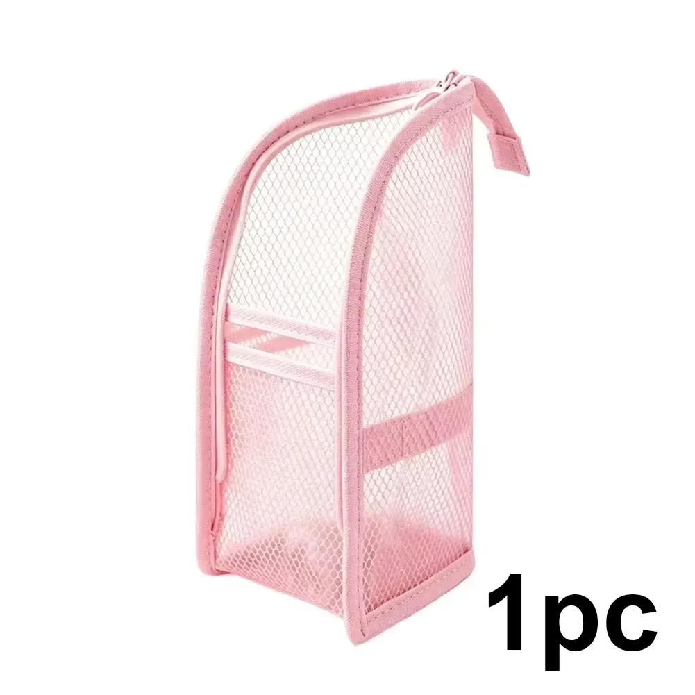 trousse toilette eva imperméable maille pvc classique rose gris blanc noir compartiments vertical organisation hygiene voyage cosmétiques