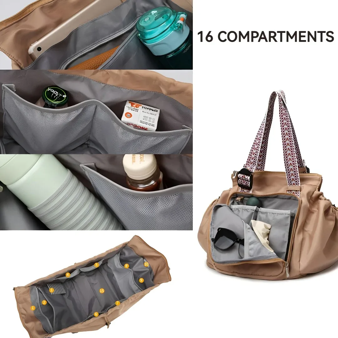 nouveaux sacs de voyage de grande capacité à la mode étanche sac à dos de rangement de voiture plusieurs poches sacs à main pour femmes bolsa mujer сумка