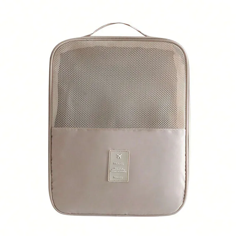 nouvelle sacoche de voyage pour chaussures, sac de rangement en maille respirante lavée, pour plusieurs paires de chaussures, boîte à chaussures portable pour voyages d'affaires