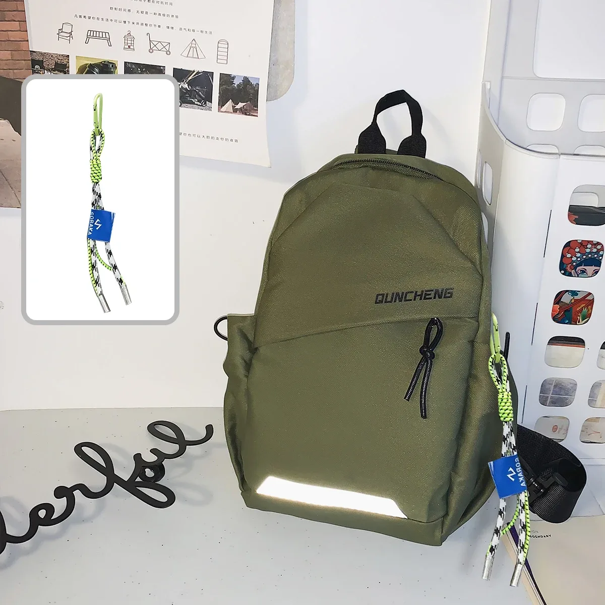 sac à bandoulière pour hommes, petit sac à dos à bandoulière simple, sac de poitrine pour femmes, cyclisme, sport, escalade, tablette pour garçons, léger mo