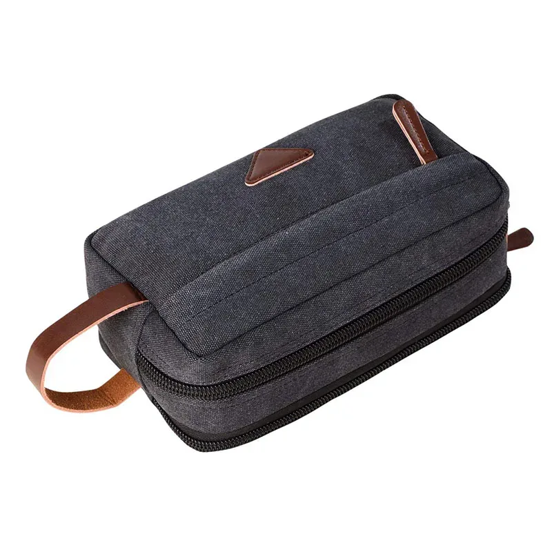 pochette pour homme, trousse de toilette, sac de rangement pour cosmétiques, sac de voyage en toile imperméable, trousse de maquillage pour femme, étui de beauté pour femme
