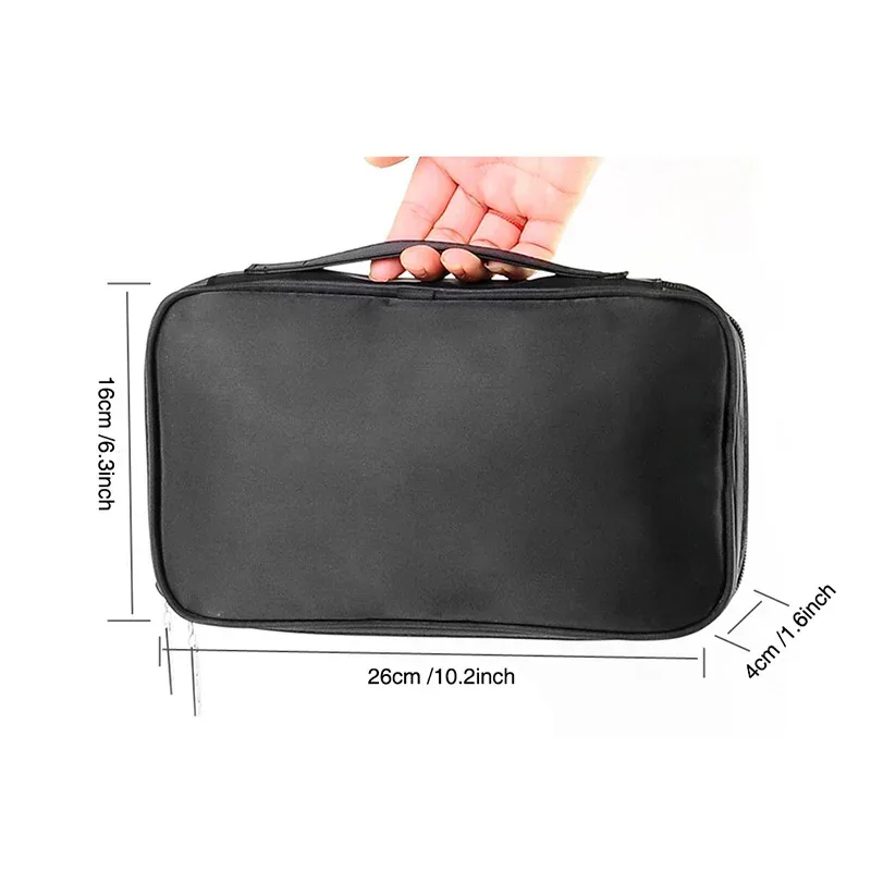 sac à cosmétiques professionnel, trousse de beauté, organisateur de brosses de toilette, trousse de maquillage multifonctionnelle pour voyage et maison