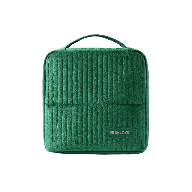 trousse de maquillage de grande capacité pour filles, sac de rangement étanche, organisateur de maquillage, sac à main portable pour la maison et les voyages