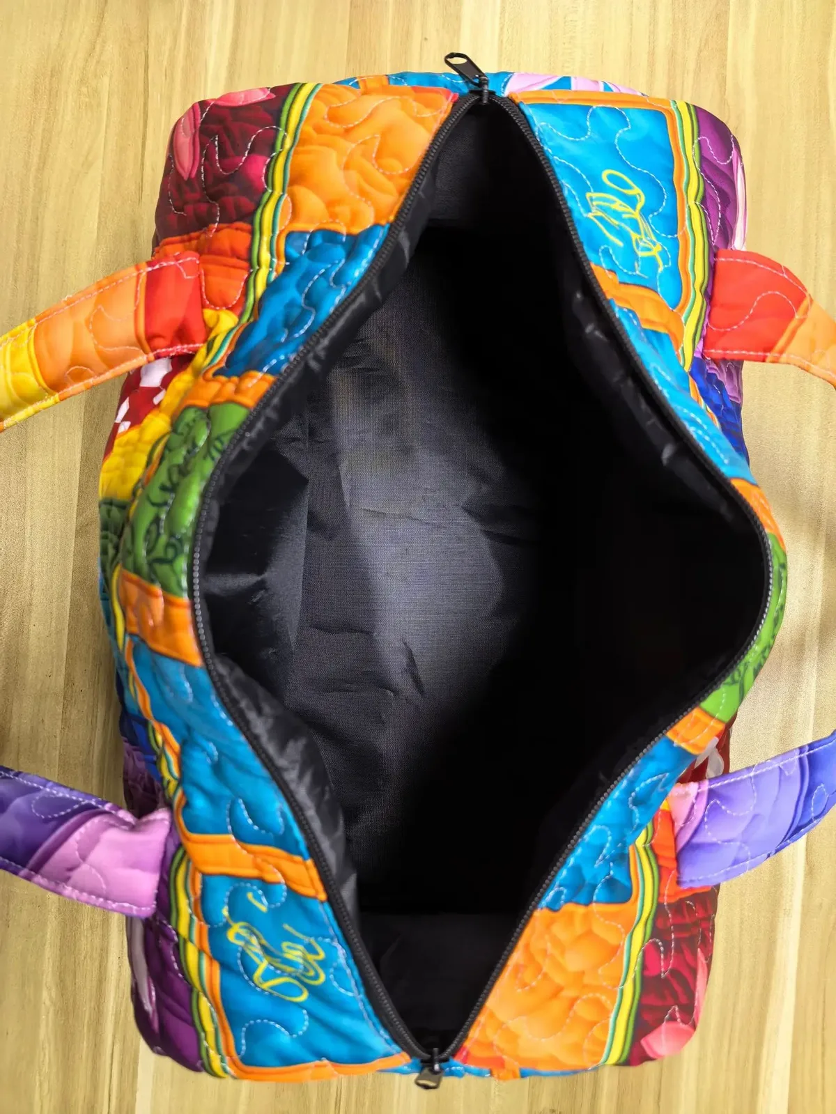nouveau modèle de sac de voyage matelassé 3d hippie vibe