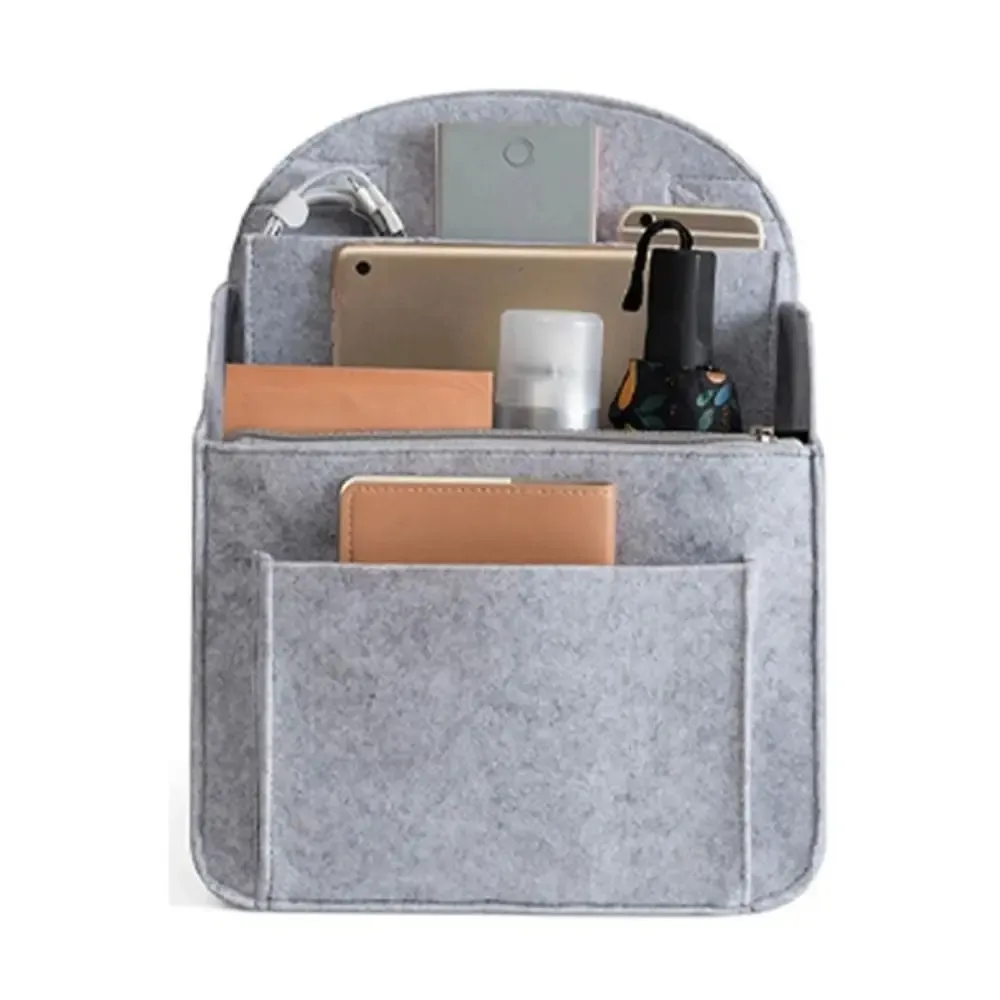 nouvelle pochette de rangement portable pour sac à dos, petite trousse de toilette pour femme, organisateur de maquillage de voyage, sac à bandoulière avec séparateurs