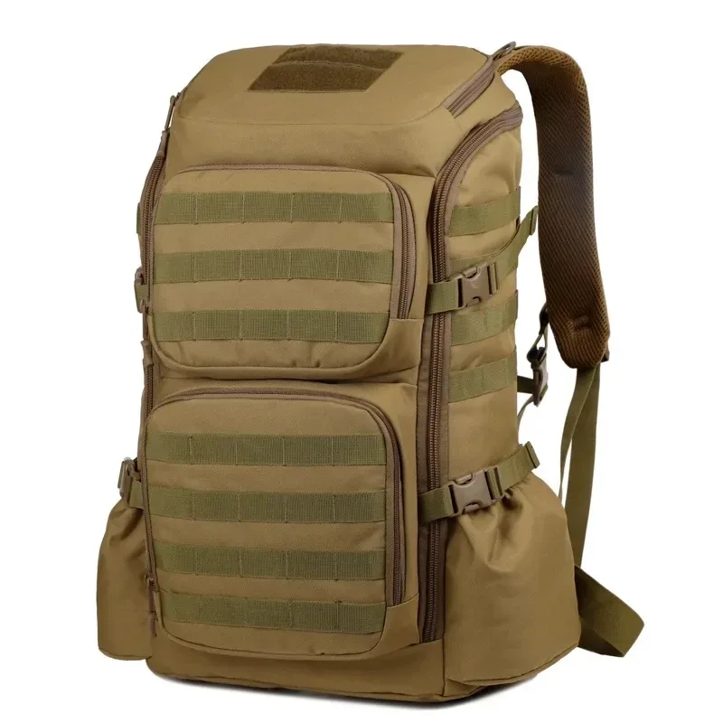 40l sac à dos tactique randonnée hommes fans en plein air camouflage sac à dos grand alpinisme camping multi-fonctionnel sac de sport