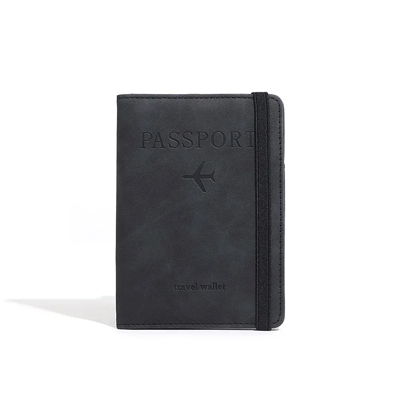 porte-passeport et visa pour hommes, accessoires de voyage, porte-cartes bloquant rfid, portefeuilles pour femmes, sacs et porte-monnaie pour passeport