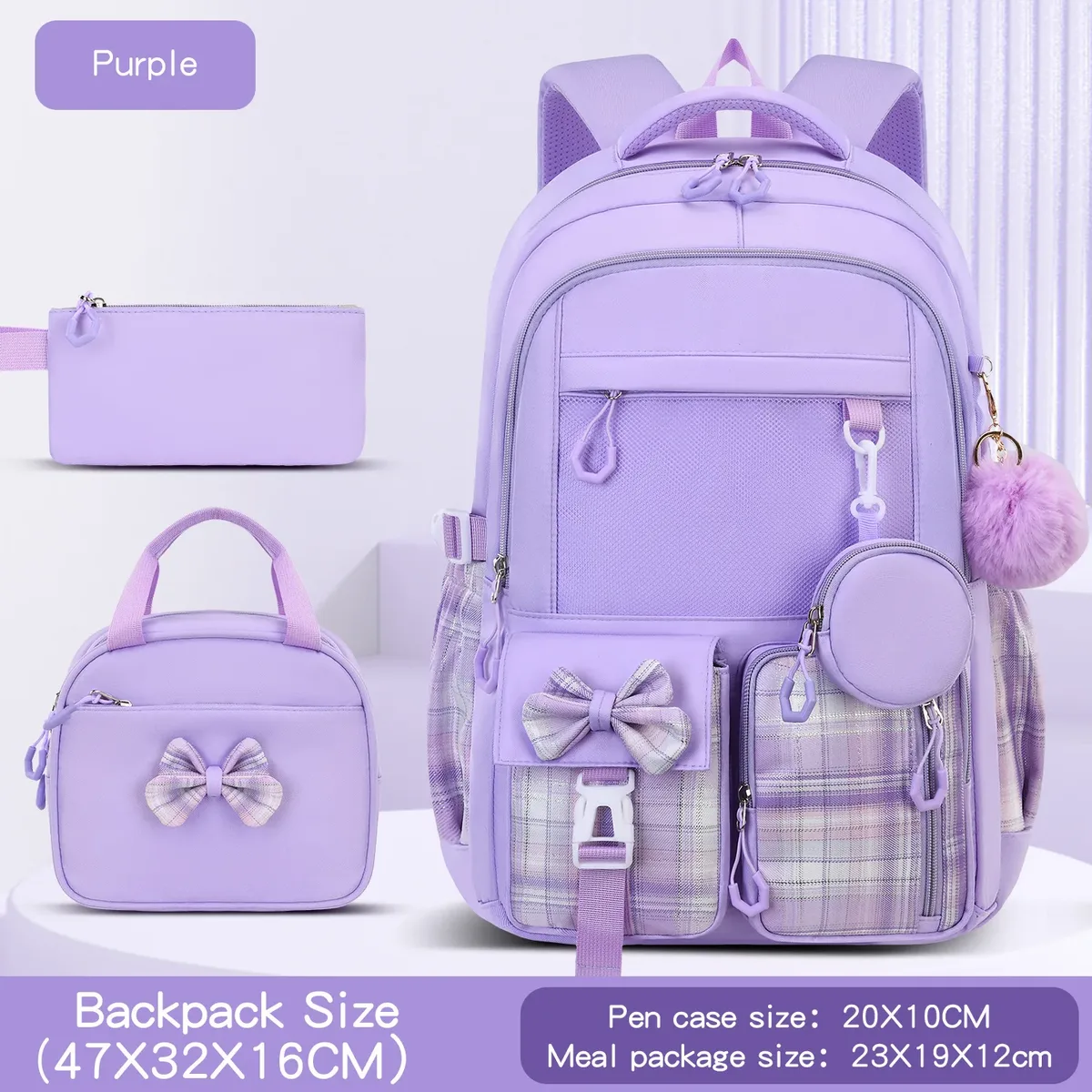 ensemble de sacs d'école pour enfants, sac à dos léger de grande capacité, sac à livres pour enfants, sac à dos étanche pour ordinateur portable, voyage, livraison directe