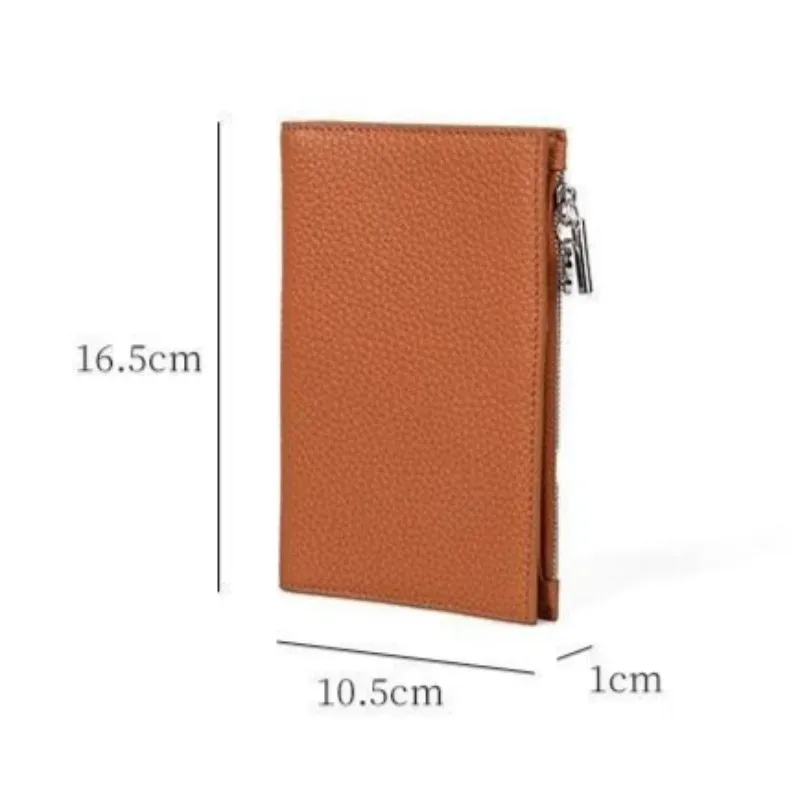 porte-passeport en cuir couvre étui étanche voyage carte de crédit portefeuille mignon passeport livre pour femmes/hommes fermeture éclair couverture de passeport