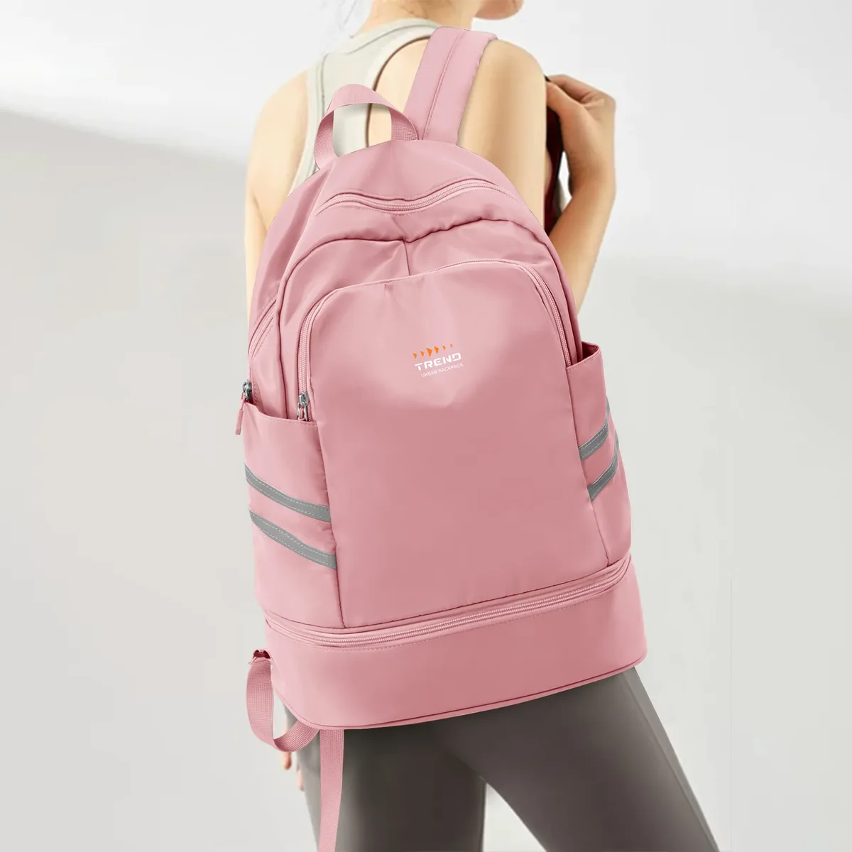 sac à dos de voyage étanche avec compartiment à chaussures pour hommes et femmes, sacs d'escalade, sac à dos de sport en nylon, sac de natation de fitness