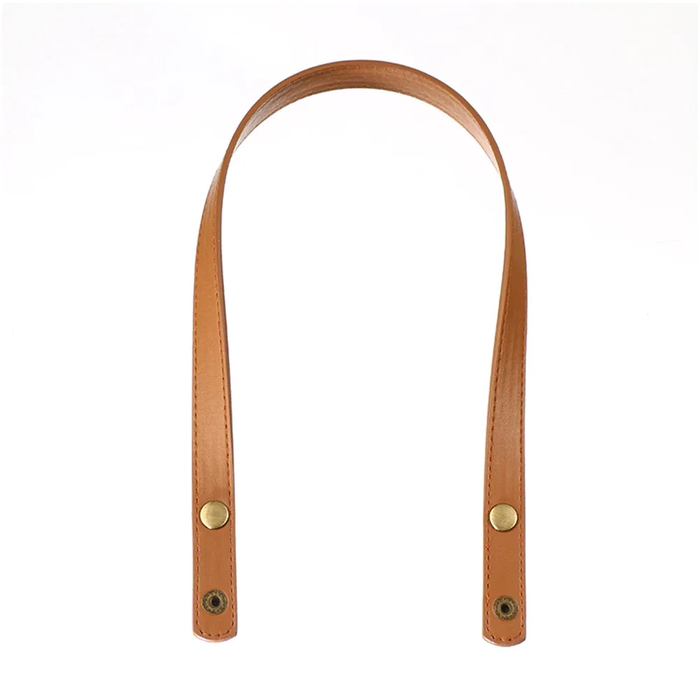 sangle de sac en cuir pu de 60cm, 1 pièce, avec bouton-pression, 1.8cm de large, poignée de sac à bandoulière pour femmes, poignées de remplacement, accessoires de sac
