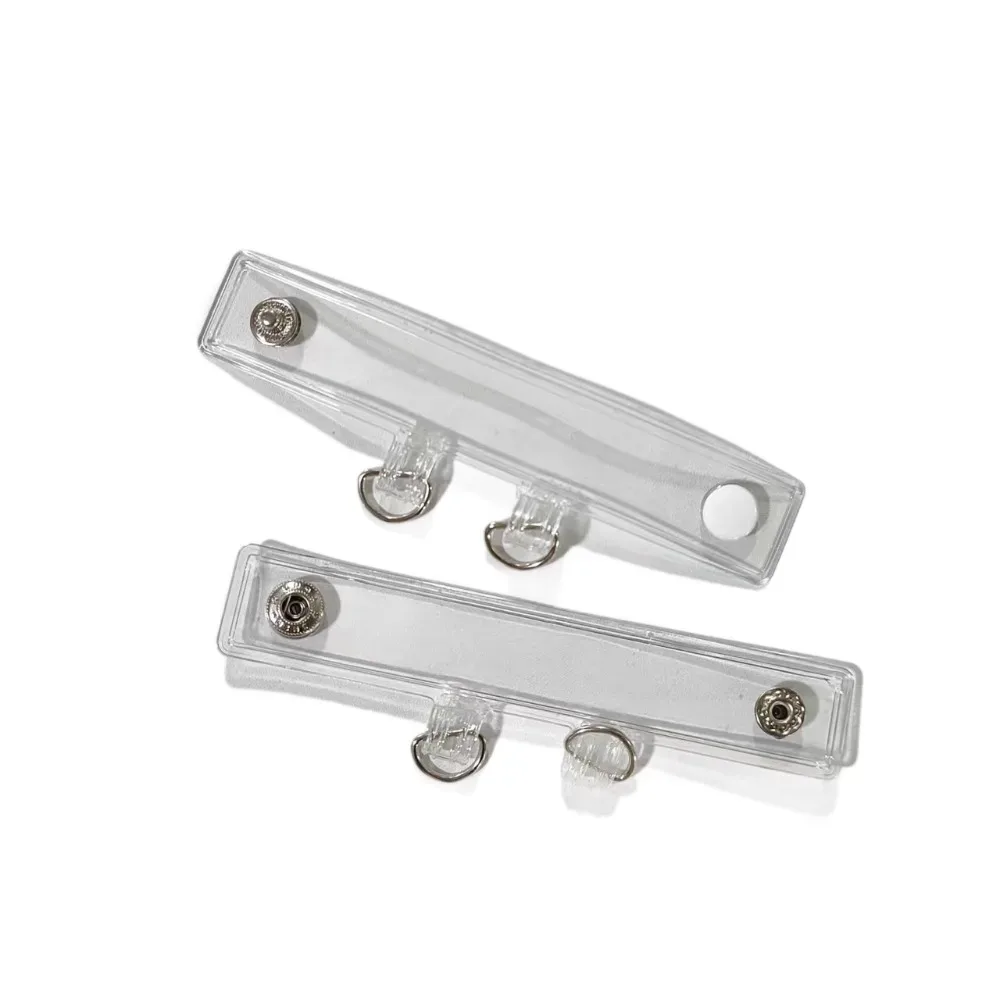 clip fixation sangle sac transparent anneaux métalliques boule centrale extension accessoires voyage polyvalent durables