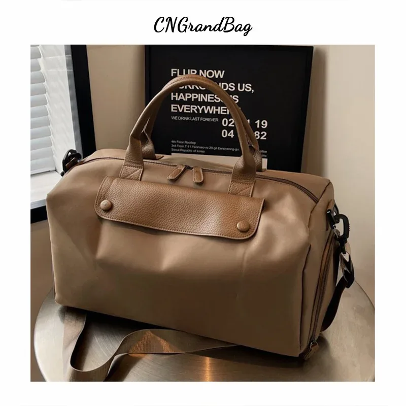 sacs de sport imperméables pour femmes, sacs multifonctions de séparation sec et humide, sac à bandoulière pour entraînement physique, yoga, avec sac à chaussures