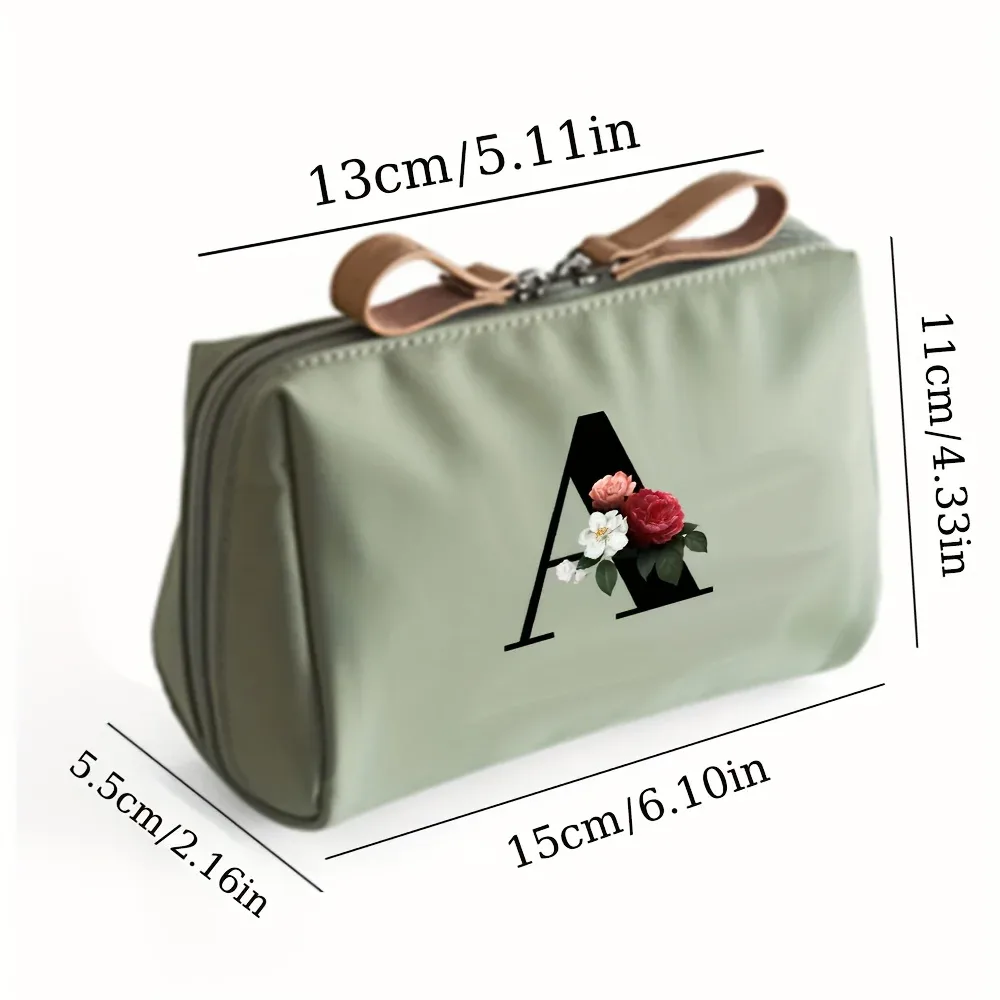 sac de rangement multifonctionnel 1 pièce, trousse de maquillage à la mode pour femmes, trousse de toilette de voyage portable adaptée aux voyages d'affaires et aux voyages