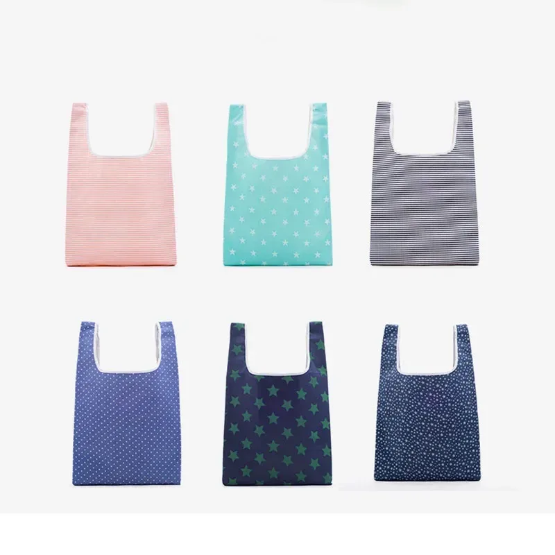 sacs de rangement pliables écologiques, fourre-tout grande capacité, sac d'épicerie en poudre, réutilisable et lavable