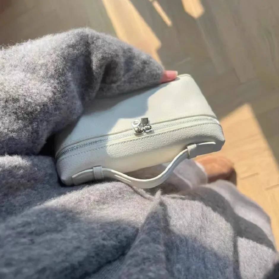 sac à bandoulière en cuir grainé de litchi, style premium et de niche, sac pour femme simple et tendance, sac à main mini exquis, sacs bandoulière.