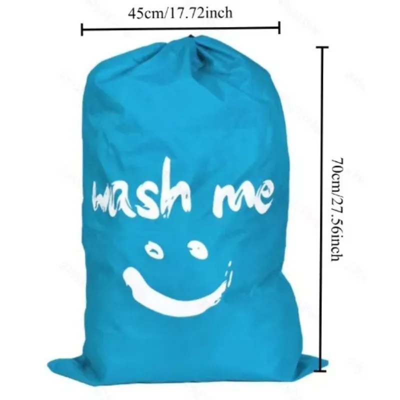 sac à linge domestique, pochette de rangement de voyage, lavable en machine, organisateur de vêtements sales, sac à cordon de lavage, sac de grande capacité