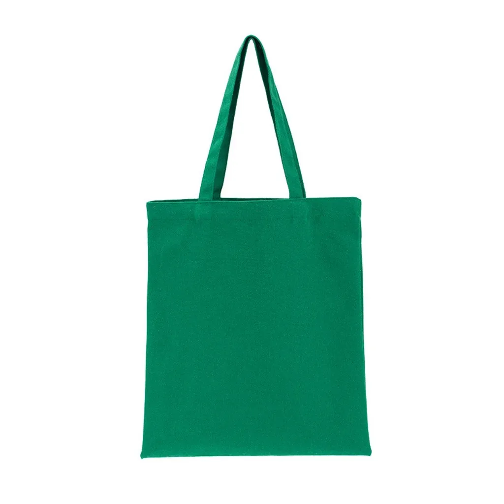 sac fourre-tout en toile naturelle vierge, sac en coton pour la sensibilisation écologique, les sorties décontractées et le shopping quotidien