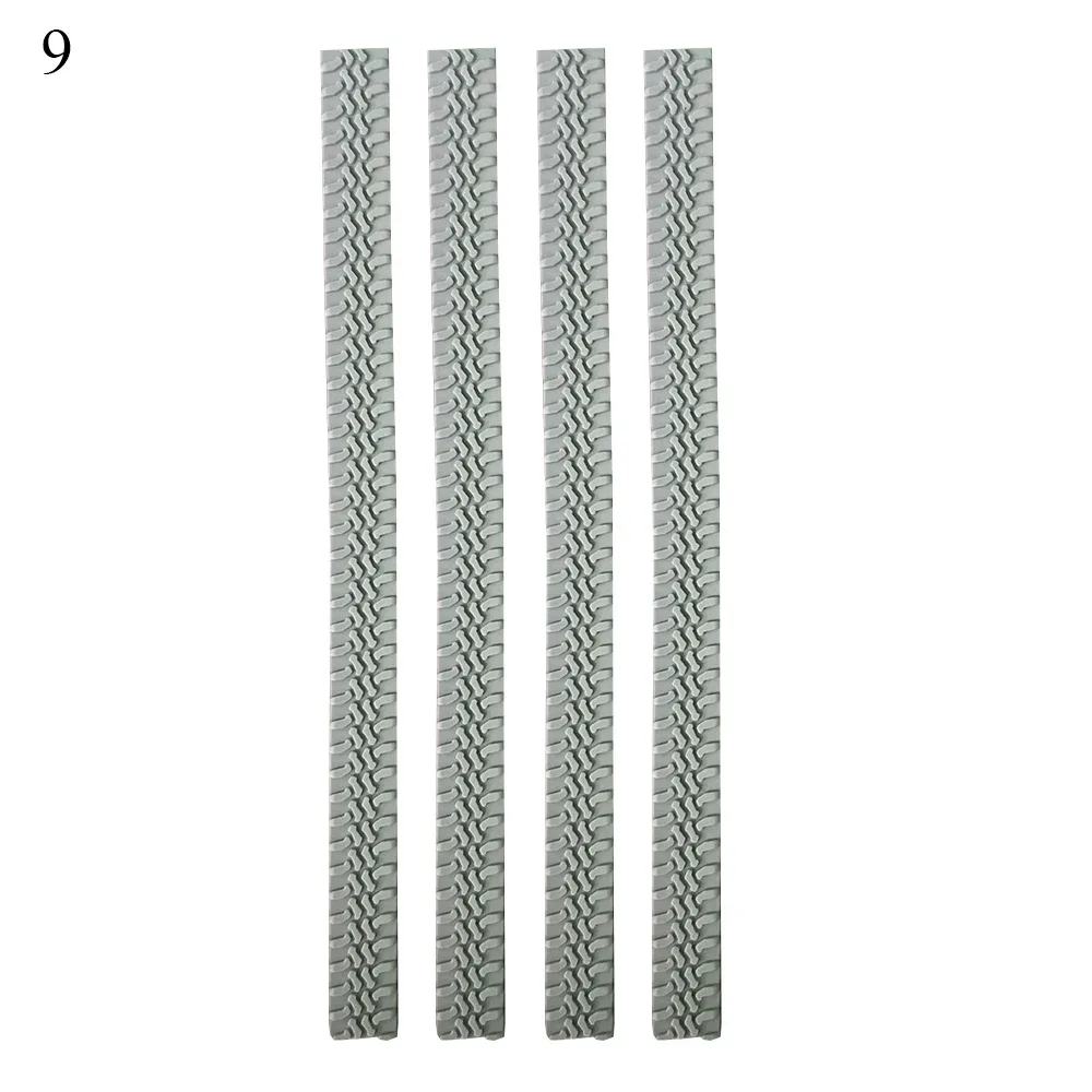 protecteur de roues de bagages en silicone, 8/4 pièces, bricolage, valise auto-adhésive, roulettes, chaussures, réduction du bruit, couverture, fournitures de voyage