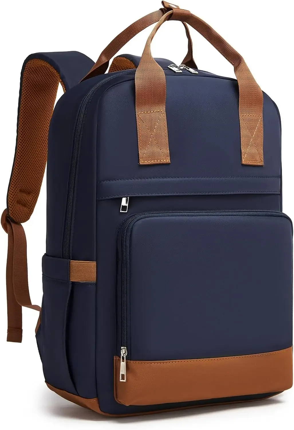 sac à dos kono pour femme 15,6 pouces, sac à dos pour ordinateur portable pour filles, sac à dos élégant pour le travail et les voyages, pour l'université, le bureau