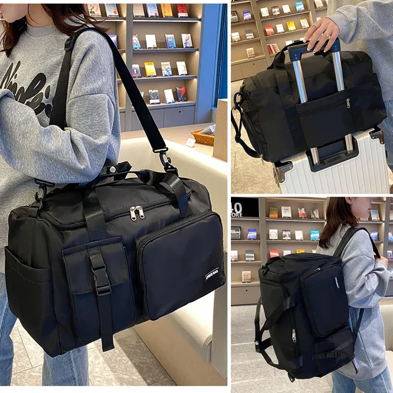 sac de voyage pour femmes, sac à dos de voyage multifonctionnel pour sports de plein air, salle de sport, fitness, week-end, sac à main de nuit pour hommes