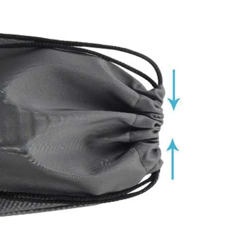 sacs de rangement sacs pour téléphone intelligent poche à cordon voyage sac à main anti-poussière 27cm * 10cm pour selfie bâton de poche écouteur