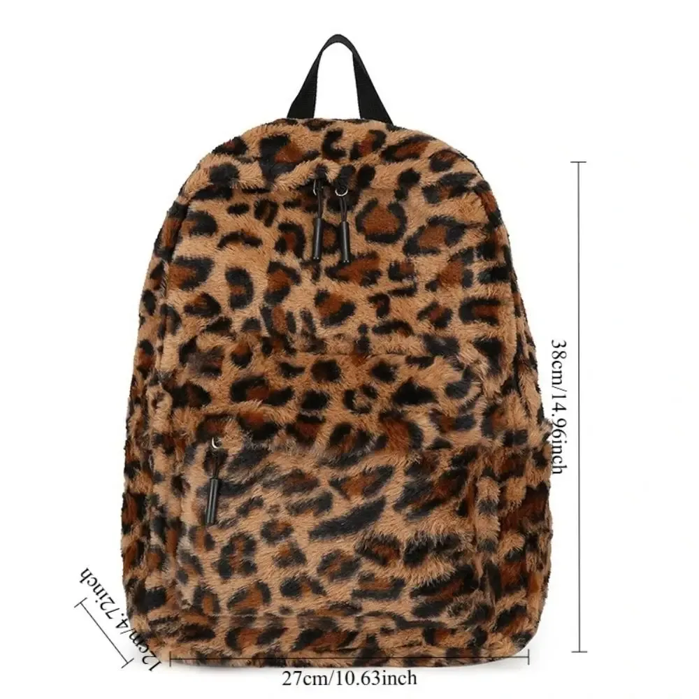 sac à dos léopard tendance, grande capacité, sac à dos mignon, léger, sac à dos pour adolescents