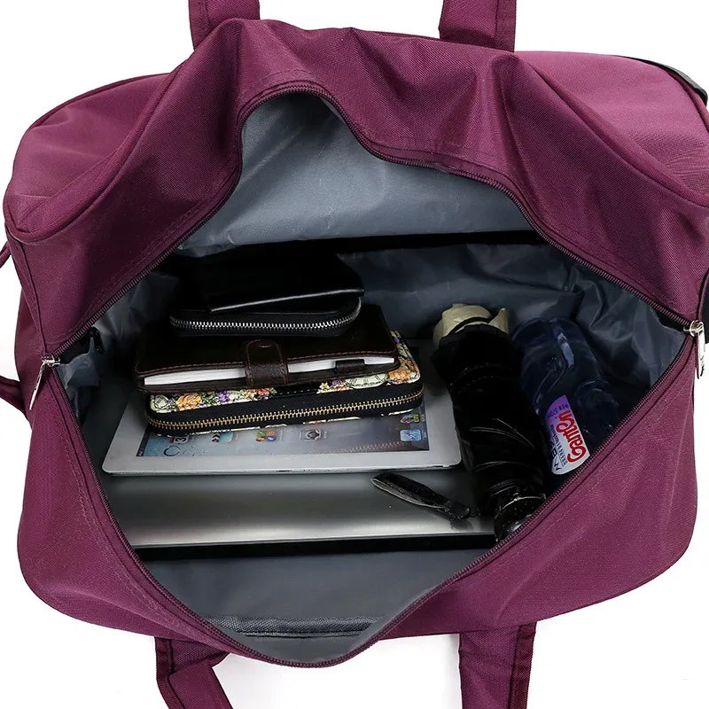 sac de voyage à roulettes oxford étanche pour hommes et femmes, valise à roulettes, bagages à main
