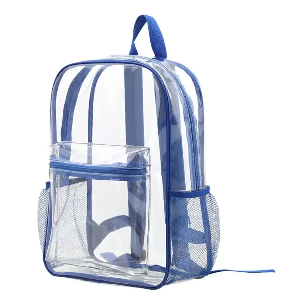 petit sac à dos transparent en pvc imperméable, sac de téléphone portable de plage d'été, sacs de rangement pour voyage et école