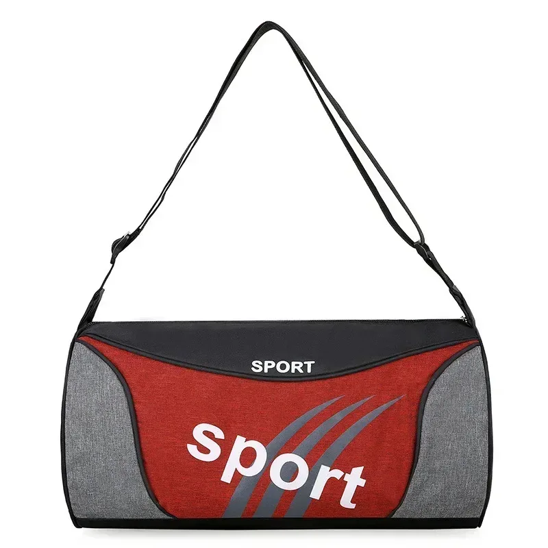 sac de sport unisexe pour femmes et hommes, sac à dos d'extérieur à bandoulière, polochon personnalisé, voyage de nuit, sac de sport de yoga