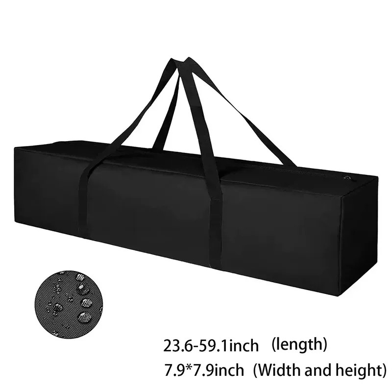 sac à main pliable de haute qualité 24-59 pouces, sac à bagages, sac de sport oxford pliable et étanche, sac de rangement de transport de sport surdimensionné
