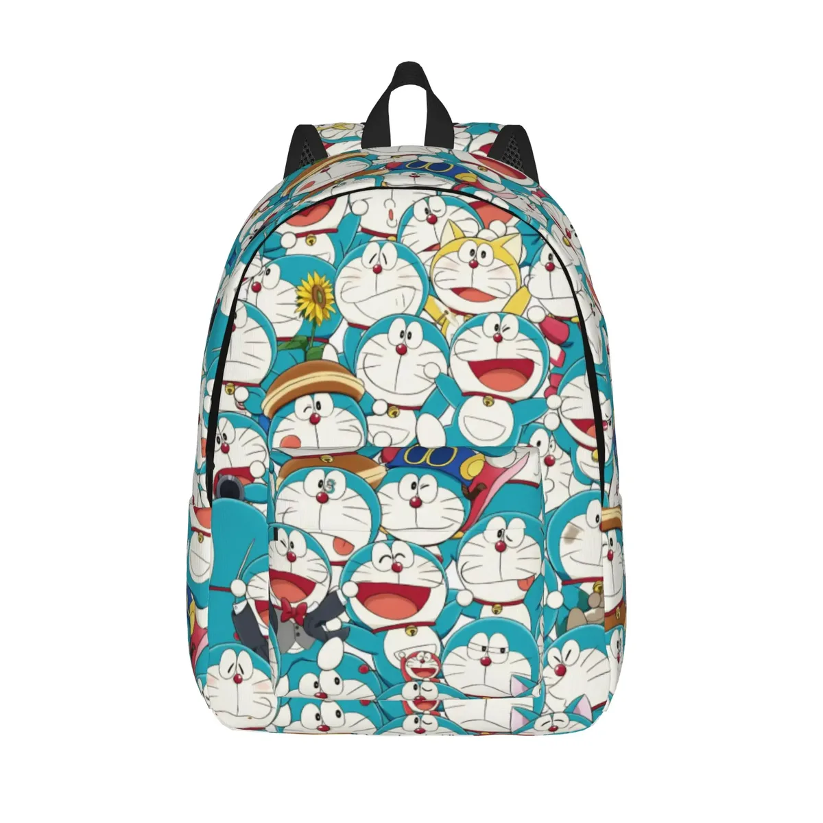 sac à dos doraemons blue cats cat cool pour l'extérieur, lycée, randonnée, voyage, sac à dos pour hommes et femmes, sac à bandoulière pour ordinateur portable