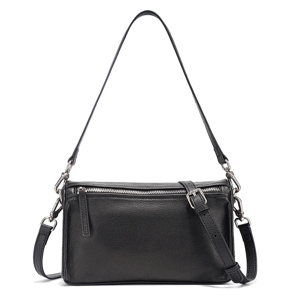 sac à main en cuir véritable zency pour femme, petit sac simple, sac à bandoulière pour femme, sac en peau de mouton, sacs à main 2025, sac rouge