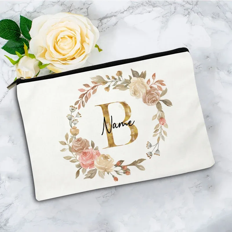 pochette à cosmétiques personnalisée pour mariage, pochette à cosmétiques pour fête, pochette à cosmétiques individuelle, sac de maquillage en toile de voyage, organisateur, cadeaux pour femme