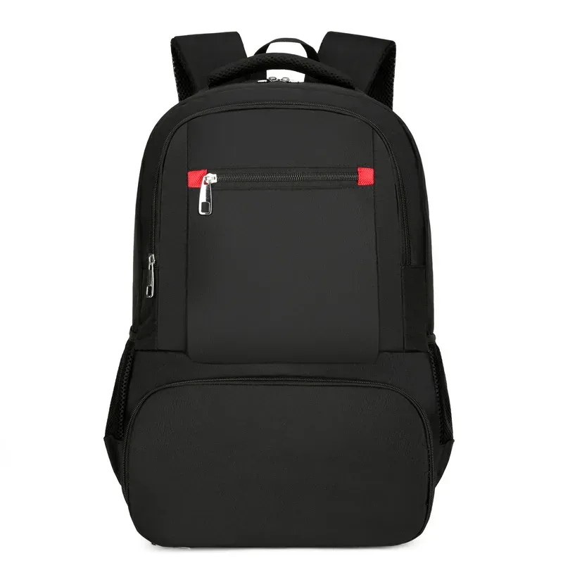 sac dos oxford université gris noir isolant aluminium poche zippée transport voyage quotidien use